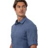 imageChef Works Mens Seville Shirt with Mesh PanelsBlue