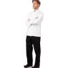 imageChef Works Unisex Bordeaux Chef CoatWhite