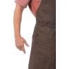 imageChef Works Unisex Denver Chefs Crossback Bib Work Utility ApronChocRust