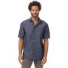imageChef Works Mens Detroit Short Sleeve Denim ShirtIndigo Blue