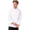 imageChef Works Unisex Bordeaux Chef CoatWhite