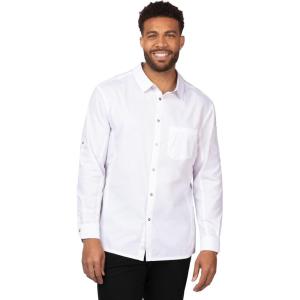 imageChef Works Mens Seville Shirt with Mesh PanelsWhite