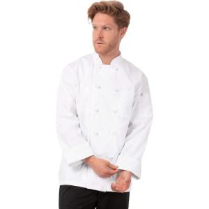 imageChef Works Unisex Bordeaux Chef CoatWhite