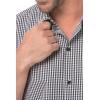 imageChef Works Custom Embroidered Unisex Cook ShirtBlack  White Check