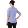 imageChef Works Custom Embroidered Womens Modern Chambray Dress ShirtBlue