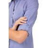imageChef Works Custom Embroidered Womens Modern Chambray Dress ShirtBlue