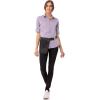 imageChef Works Custom Embroidered Womens Modern Chambray Dress ShirtPurple
