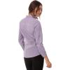 imageChef Works Custom Embroidered Womens Modern Chambray Dress ShirtPurple