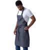 imageChef Works Unisex Utility Bib ApronNavy Natural