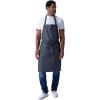 imageChef Works Unisex Utility Bib ApronNavy Natural