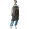 imageChef Works Unisex Utility Bib ApronOlive Natural