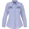 imageChef Works Custom Embroidered Womens Modern Chambray Dress ShirtBlue