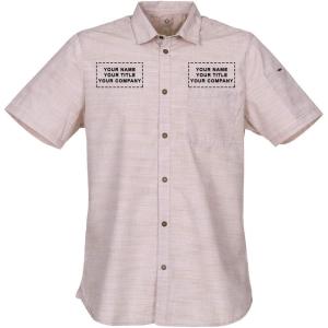 imageChef Works Custom Embroidered Mens Havana ShirtTaupe