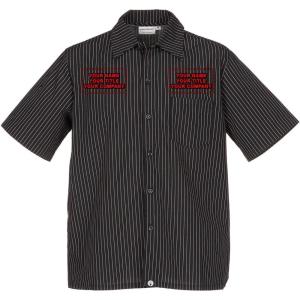 imageChef Works Custom Embroidered Unisex Cook ShirtCharcoal Dash