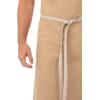 imageChef Works Unisex Austin Chefs Bib Apron Natural One Size