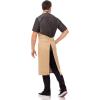 imageChef Works Unisex Austin Chefs Bib Apron Natural One Size