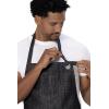 imageChef Works Unisex Corvallis Chefs Bib ApronBlack