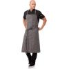 imageChef Works Unisex Corvallis Chefs Bib ApronBlack Steel Grey