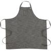 imageChef Works Unisex Corvallis Chefs Bib ApronBlack Steel Grey