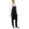 imageChef Works Custom Unisex Bib Apron without PocketsBlack
