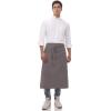 imageChef Works Custom Unisex Bistro ApronSlate