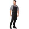 imageChef Works Custom Unisex CrossBack Bib ApronBlack