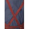 imageChef Works Custom Unisex Uptown CrossBack Bib ApronRed Navy