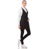 imageChef Works Custom Unisex VNeck Tuxedo ApronBlack