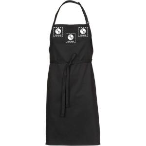 imageChef Works Custom Unisex Bib Apron without PocketsBlack