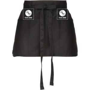 imageChef Works Custom Unisex Reversible Waist ApronBlack