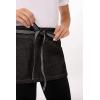 imageChef Works Unisex Berkeley SnapOn Waist TiesBlack Gray