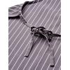 imageChef Works Unisex English Chef ApronGrey W Wht Stripe