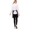 imageChef Works Unisex Manhattan Half Bistro ApronIndigo Blue