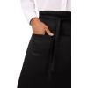 imageChef Works Unisex Reversible Server Apron Black One Size