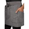 imageChef Works Unisex Seattle Half Bistro ApronBlack