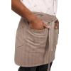imageChef Works Unisex Seattle Half Bistro ApronTaupe