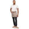 imageChef Works Unisex Seattle Half Bistro ApronTaupe