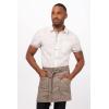 imageChef Works Unisex Seattle Half Bistro ApronTaupe