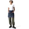 imageChef Works Unisex Utility Half Bistro ApronNavy Natural
