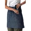 imageChef Works Unisex Utility Half Bistro ApronNavy Natural