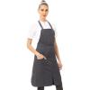 imageChef Works Unisex Brio Kitchen ApronCharcoal