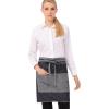 imageChef Works Unisex Manhattan Half Bistro ApronIndigo Blue