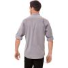 imageChef Works Mens Modern Chambray Dress ShirtGrey