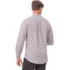 imageChef Works Mens Modern Gingham Long Sleeve Dress ShirtChocolate