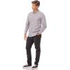 imageChef Works Mens Modern Gingham Long Sleeve Dress ShirtChocolate
