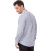 imageChef Works Mens Modern Gingham Long Sleeve Dress ShirtStrong Blue