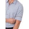 imageChef Works Mens Modern Gingham Long Sleeve Dress ShirtStrong Blue