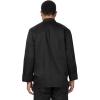 imageChef Works Mens Le Mans Chef CoatBlack Sustainable