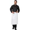 imageChef Works Mens Le Mans Chef CoatBlack Sustainable