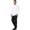 imageChef Works Mens Le Mans Chef CoatWhite  Sustainable